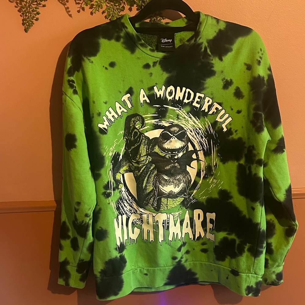 Glow in the dark Nightmare before Christmas Crewneck